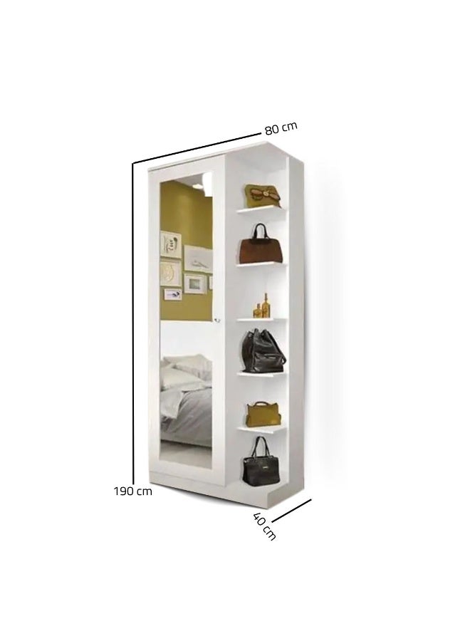 ملاذ هاوس جزامه مودرن ضلفه مرايا  80*40*190سم - Image 5
